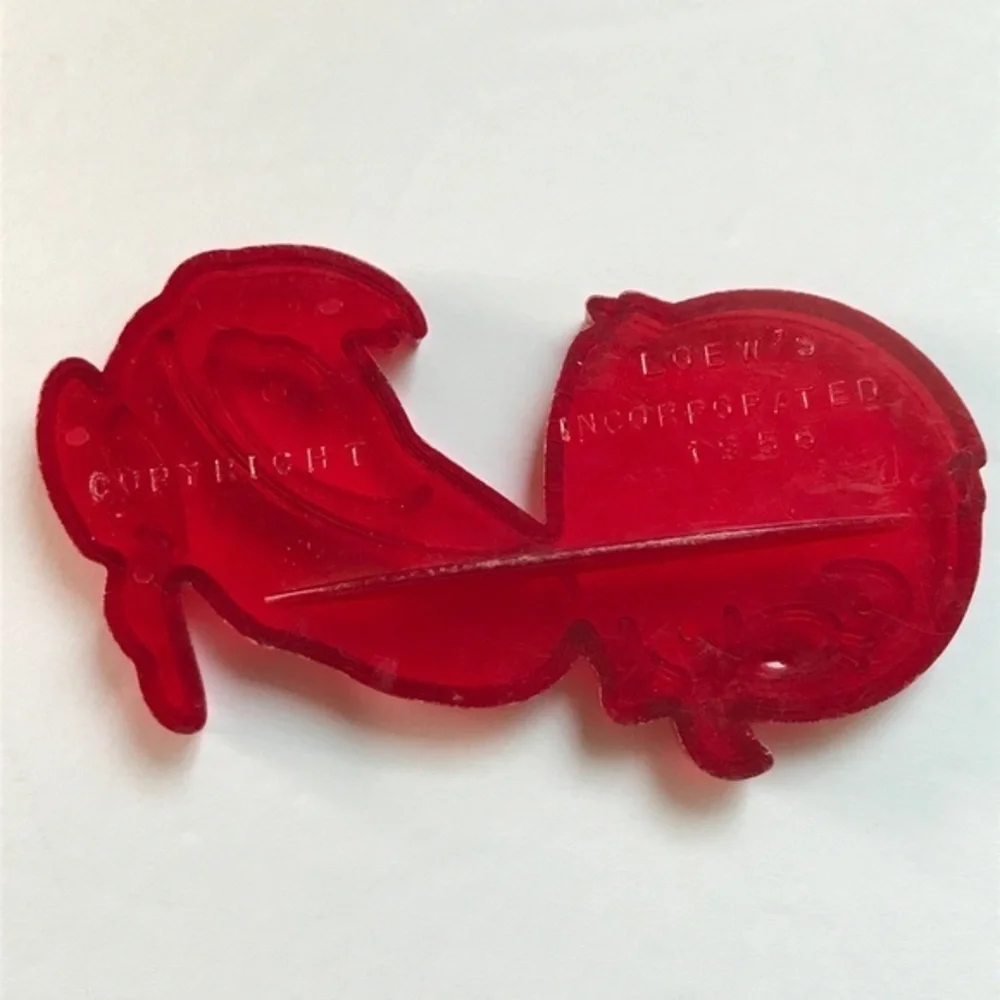 MGM Cartoon Cookie Cutters Lot of 2 Tuffy and Lucky‎ Ducky 1956 Loew’s.